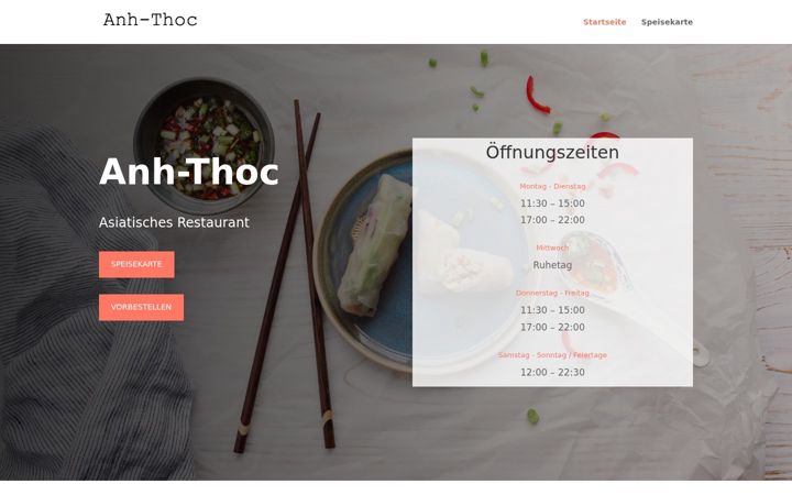 Snímek obrazovky anhthoc-restaurant.de