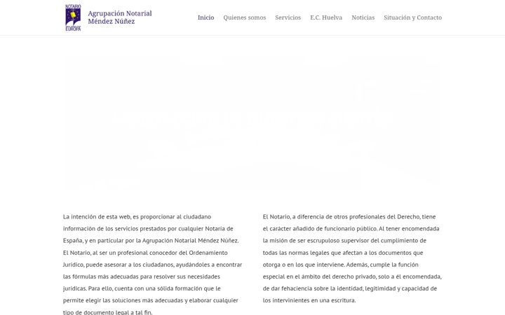 Screenshot of anhuelva.com