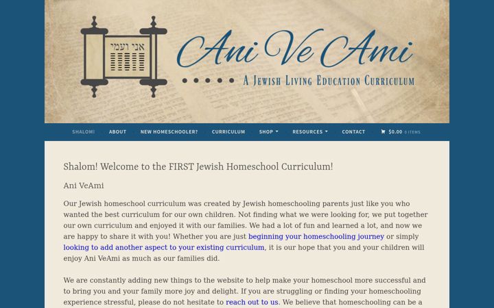 Screenshot of ani-ve-ami.com