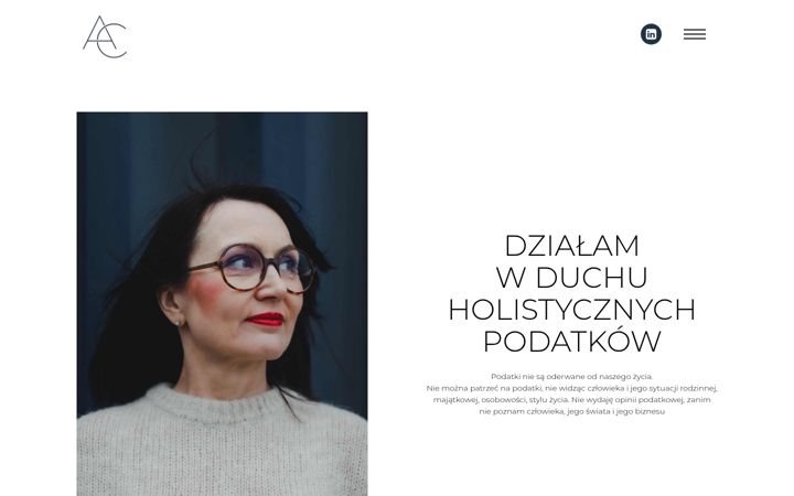 Ekrano kopija aniaczarnecka.pl