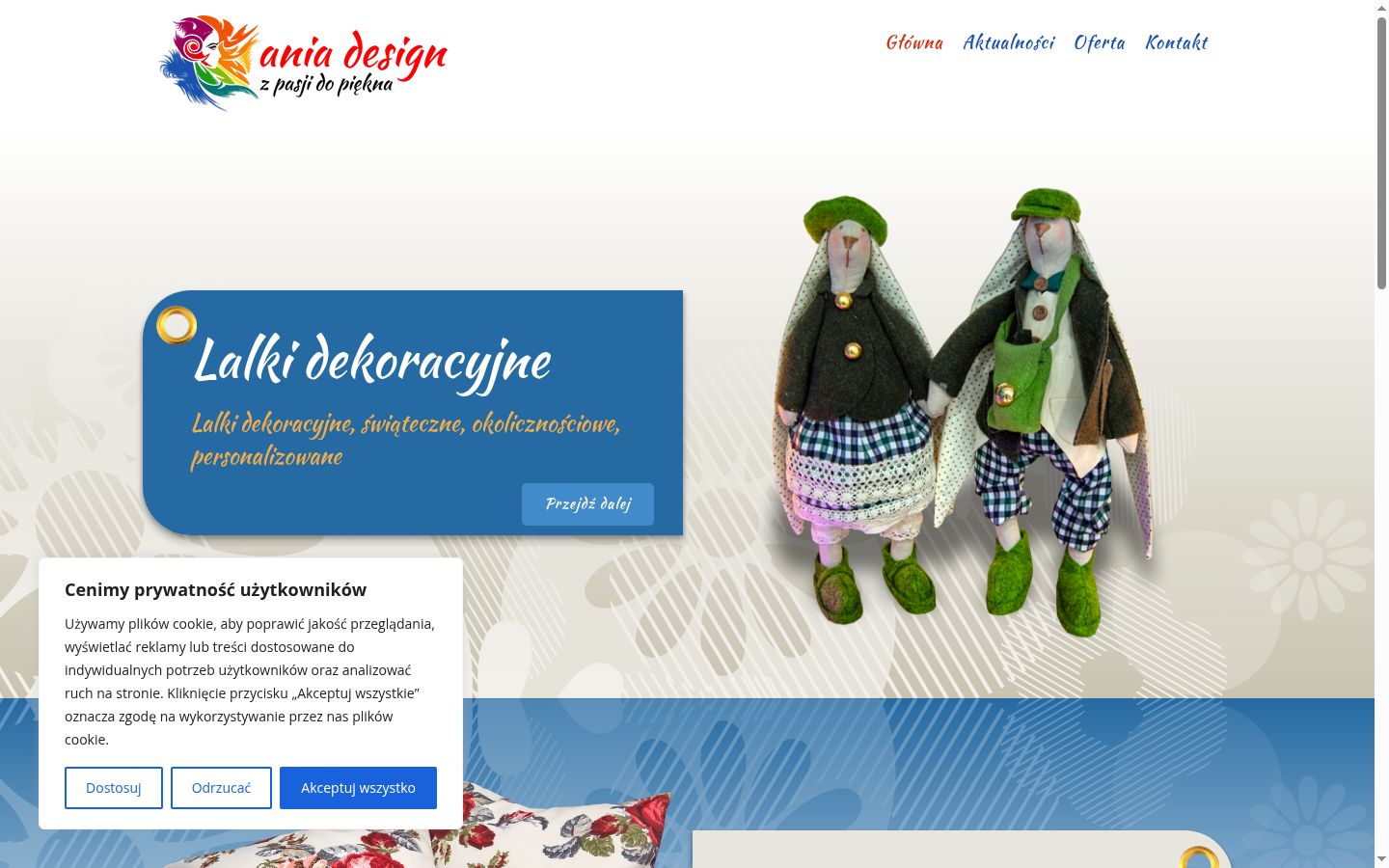 Screenshot des Einwilligungsbanners vor jeglicher Interaktion