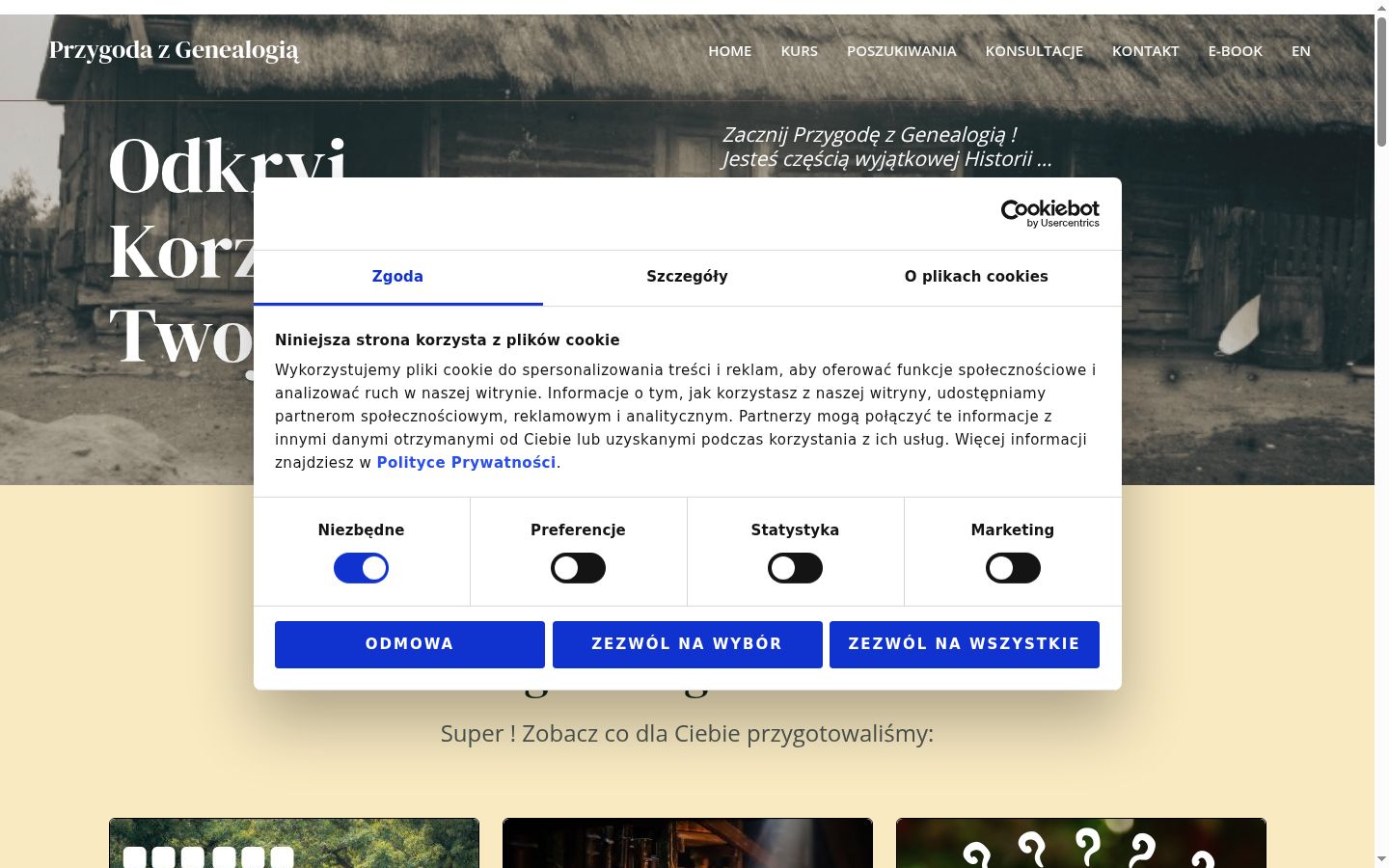 Sutikimo reklamjuostės, rodytos prieš bet kokią sąveiką, ekrano kopija