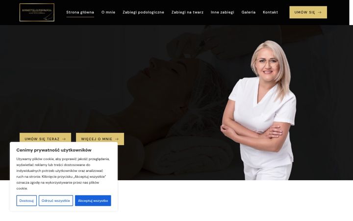 Skærmbillede af anias-podolog.pl