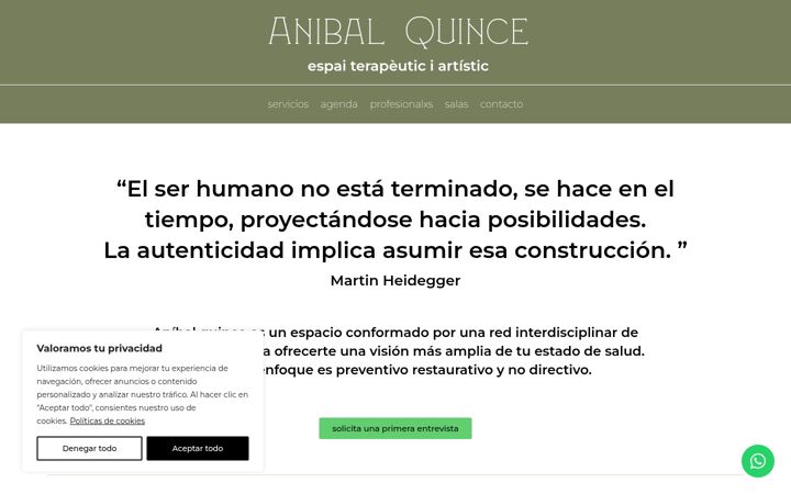 Screenshot di anibalquince.com