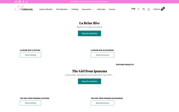 Captură de ecran a anibrook.com