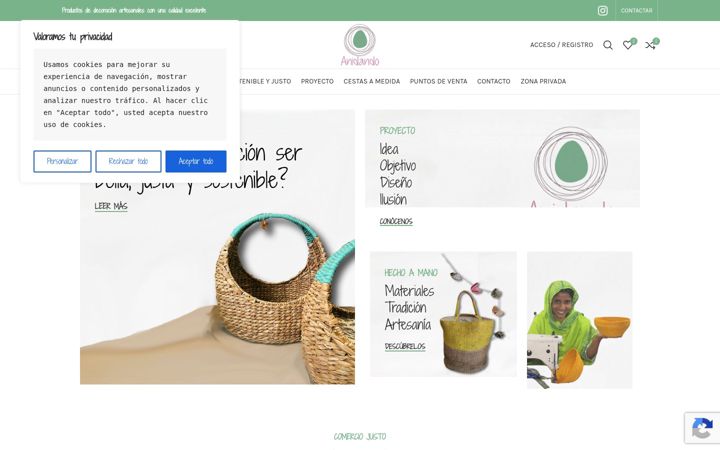 Snímek obrazovky anidando.com
