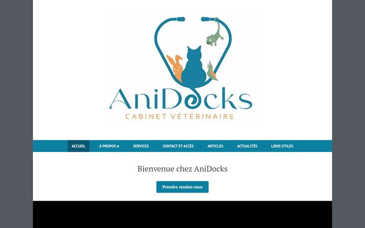 Екранна снимка на anidocks.be