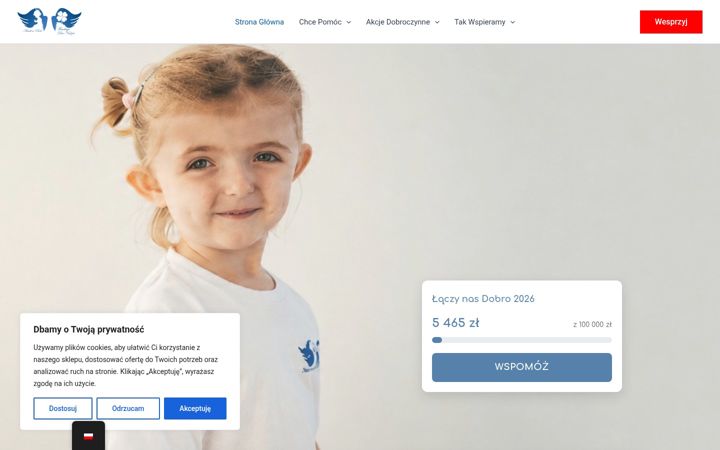 Snímek obrazovky anieliwbieli.com