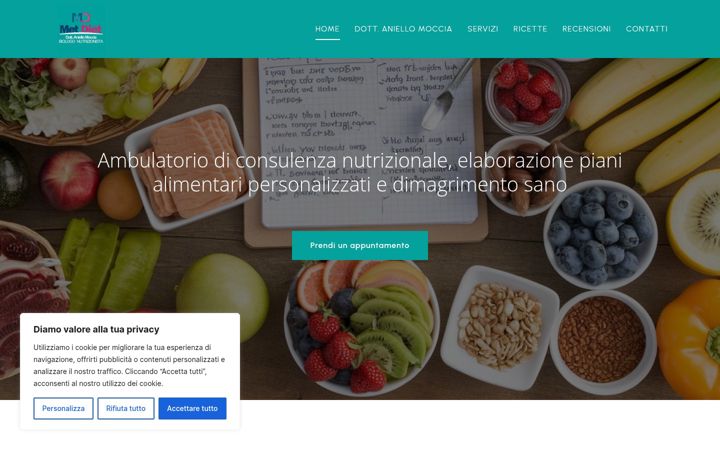 Screenshot of aniellomoccia-metdiet.it