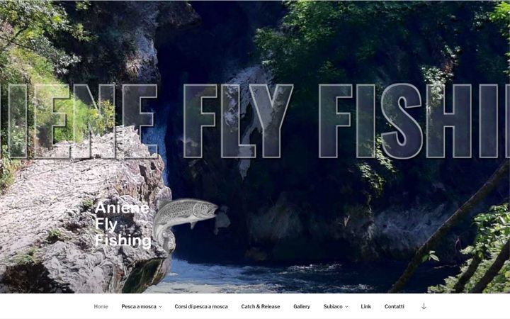 Snímek obrazovky anieneflyfishing.com