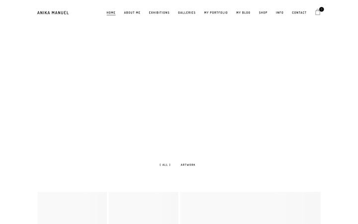 Screenshot of anikamanuel.com