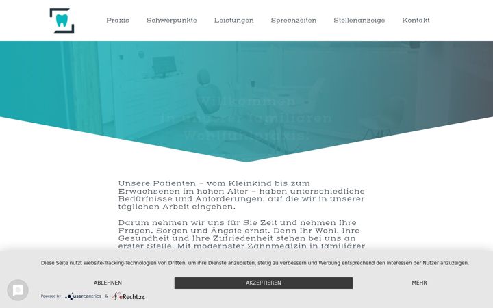Screenshot of anikazierhut.de