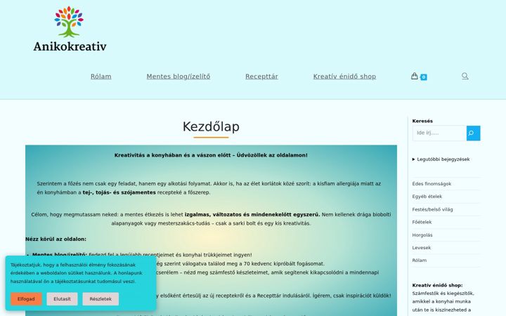 Screenshot van anikokreativ.com