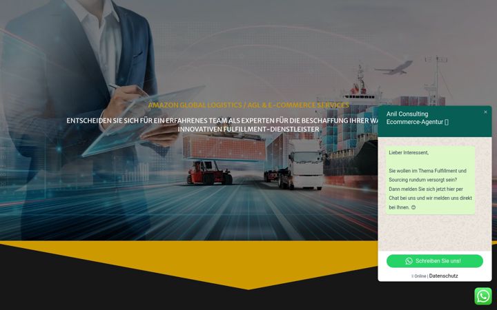 Screenshot of anilconsulting.de