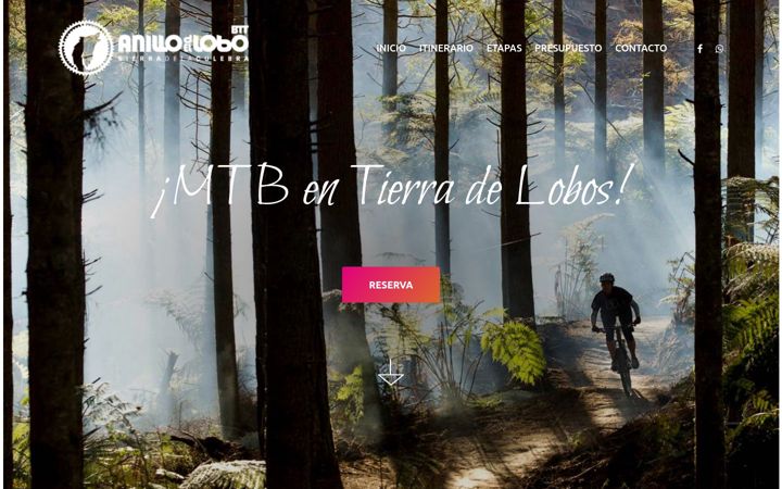 Screenshot of anillodellobo.com