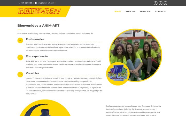 Screenshot of anim-art.com