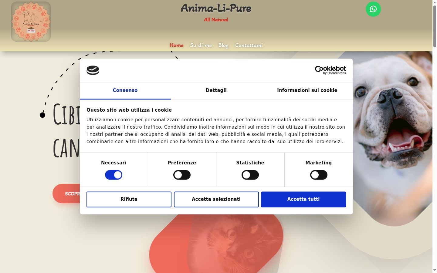 Snímka obrazovky banera súhlasu zobrazeného pred akoukoľvek interakciou