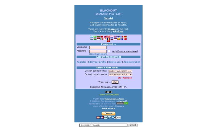 Screenshot of anima-scura.com
