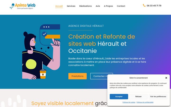 Screenshot of anima-web.fr