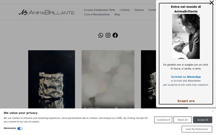 Screenshot of animabrillante.com