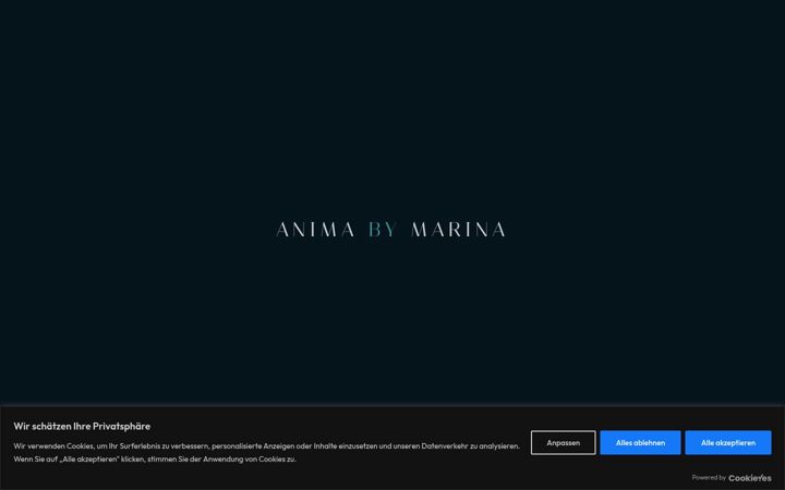 Screenshot of animabymarina.de