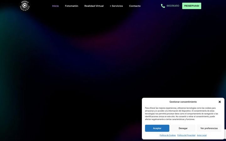 Screenshot of animaciondeeventos.com