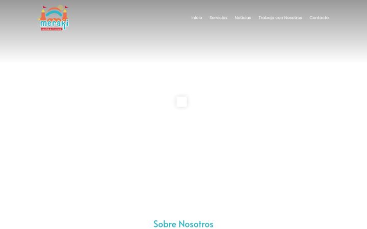 Screenshot van animacionesmeraki.es