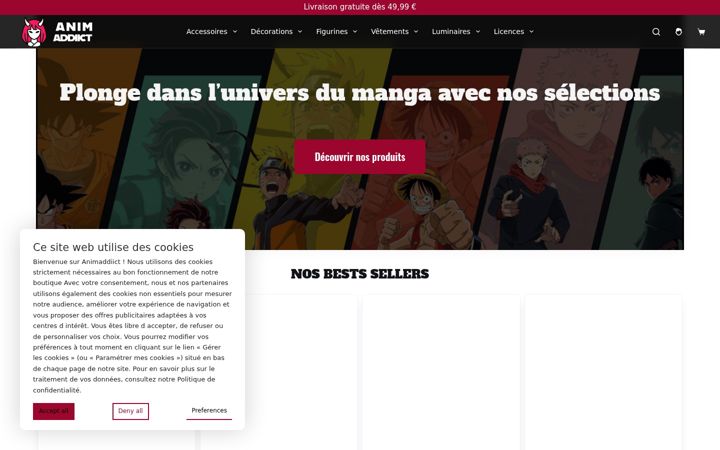 Screenshot of animaddiict.com