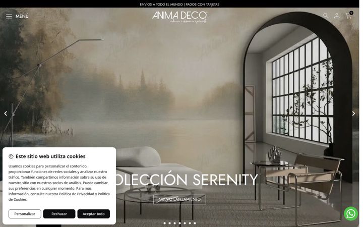 Screenshot of animadeco.es