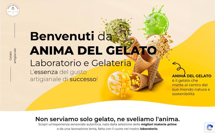Screenshot stránky animadelgelato.it