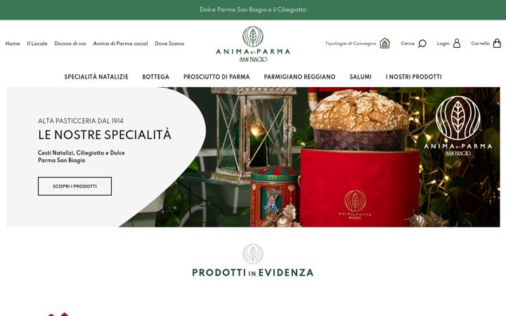 Screenshot of animadiparma.it