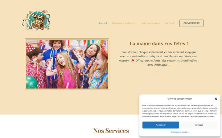 Screenshot of animagic.site