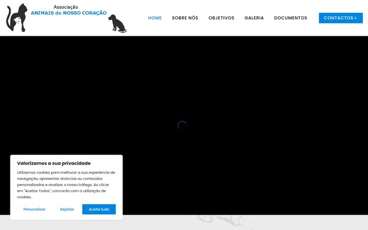 Screenshot of animaisdonossocoracao.pt
