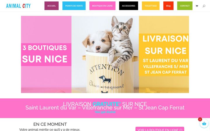 Screenshot of animal-city.com