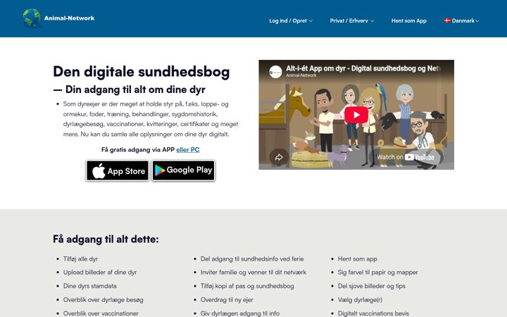 Ekrānuzņēmums no animal-network.com