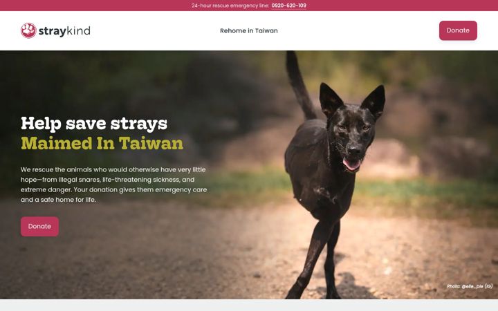 Screenshot of animalcaretrust.org.uk