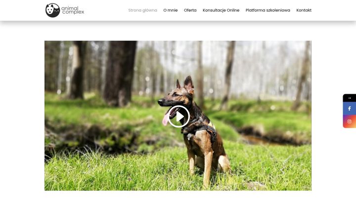 Screenshot of animalcomplex.pl
