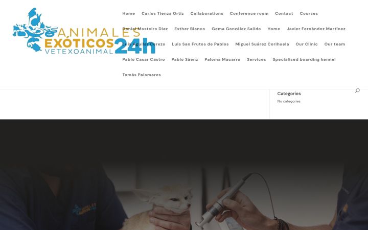Екранна снимка на animalesexoticos24h.es