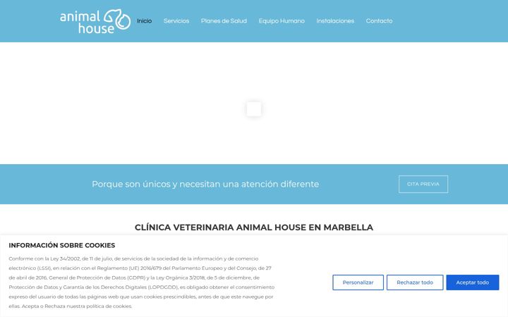Екранна снимка на animalhouse.es