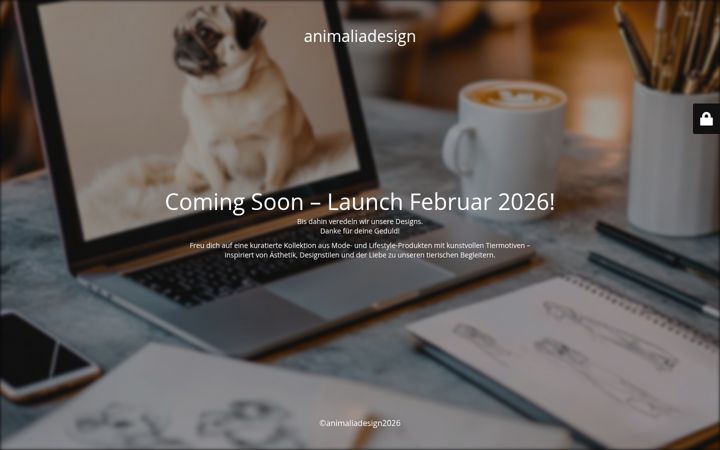 Skærmbillede af animalia-design.com