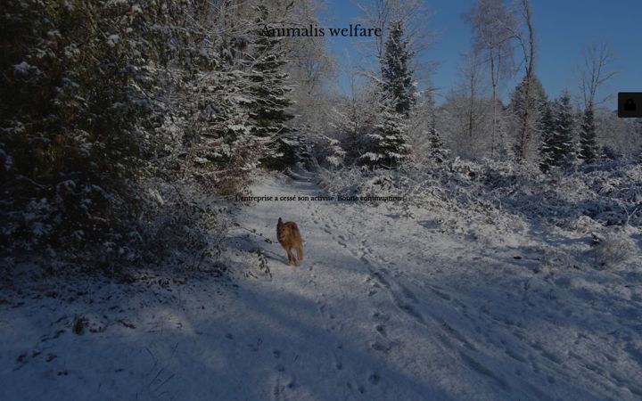 Screenshot of animaliswelfare.fr