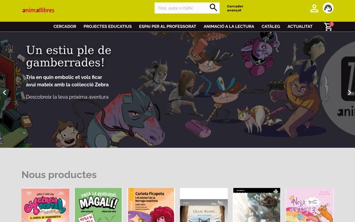 Screenshot of animallibres.cat