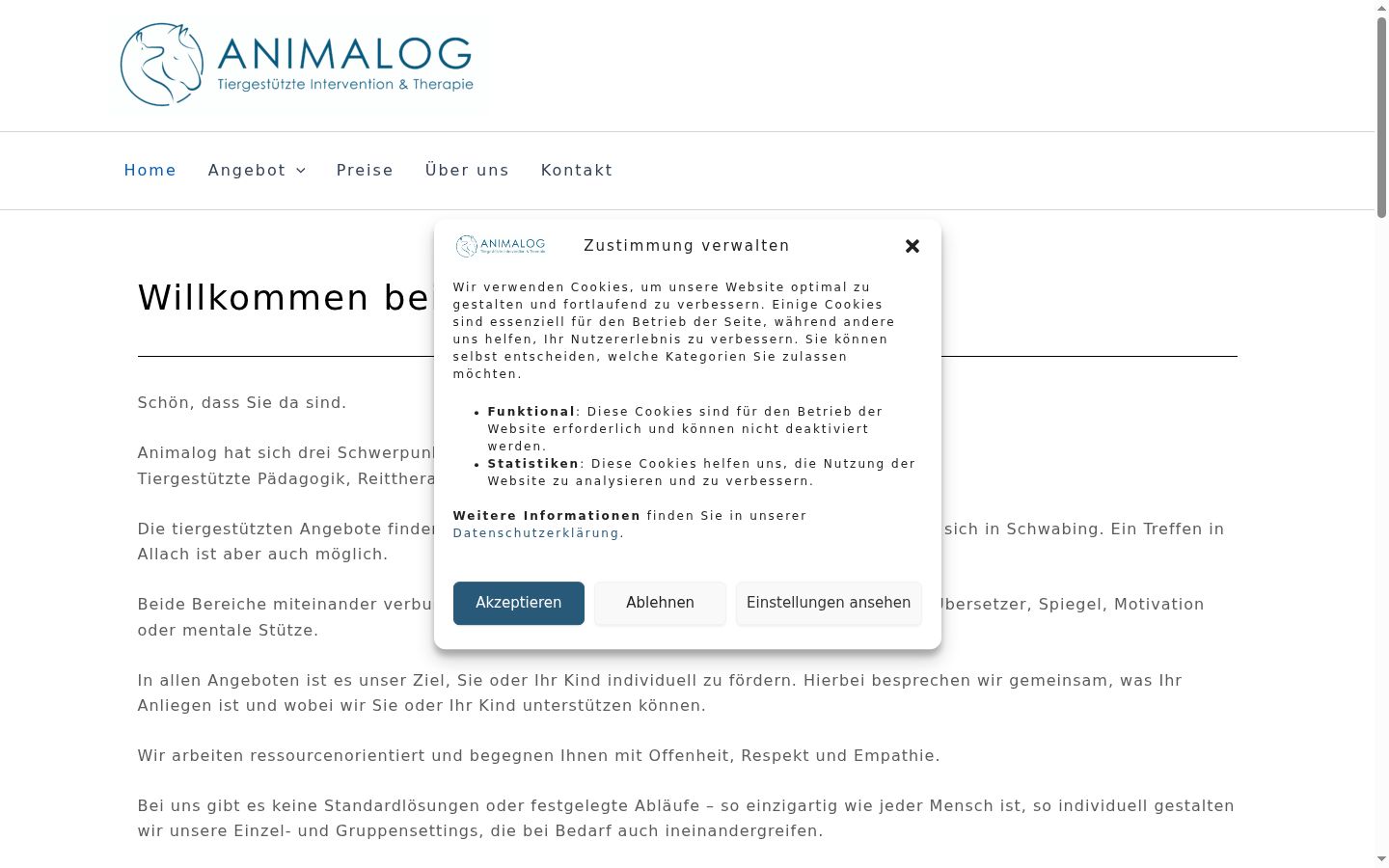 Sutikimo reklamjuostės, rodytos prieš bet kokią sąveiką, ekrano kopija