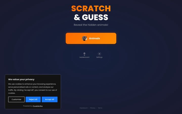 Screenshot of animalsbamba.com