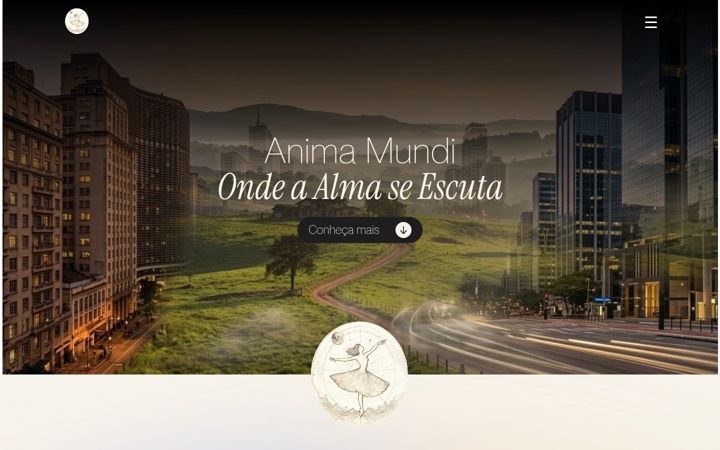 Captura de pantalla de animamundipsicoterapia.com.br