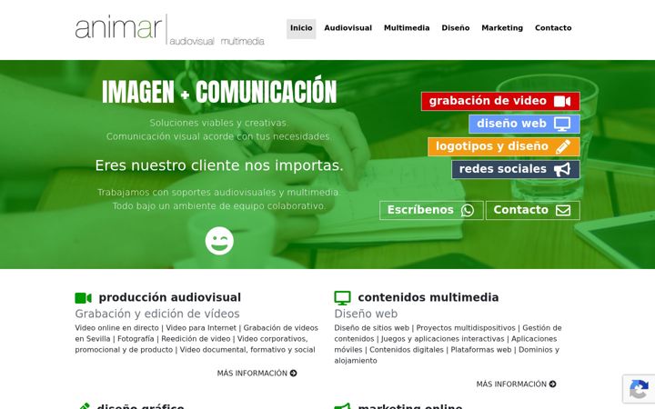 Screenshot stránky animar.org