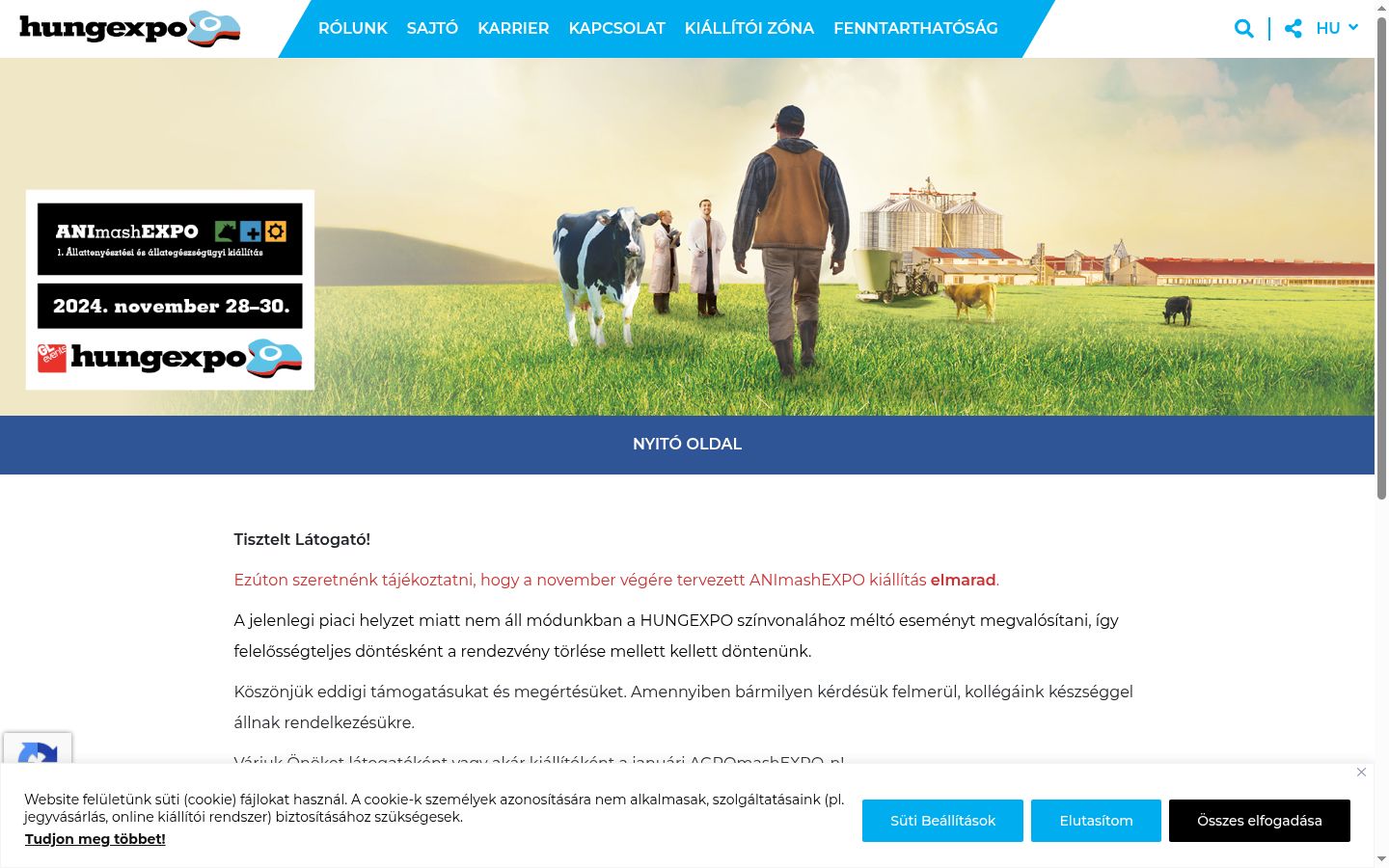 Screenshot tal-banner tal-kunsens muri qabel kwalunkwe interazzjoni