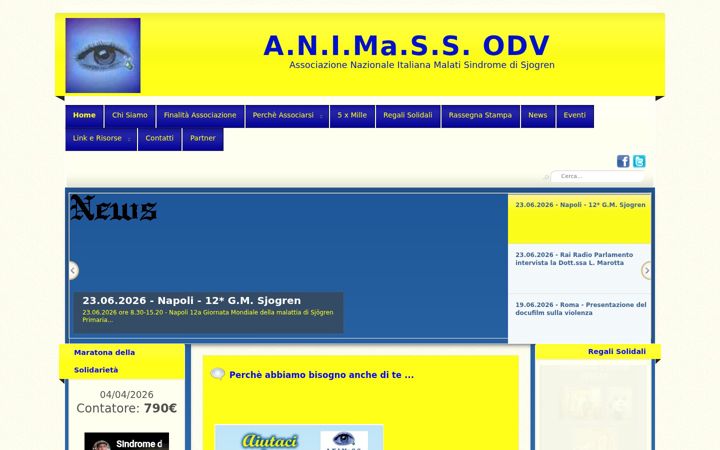 Screenshot of animass.org