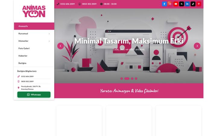 Screenshot of animasyoon.com