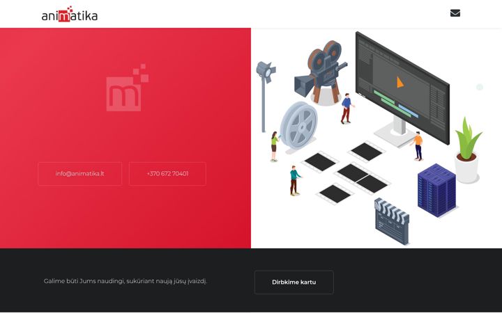 Screenshot of animatika.lt